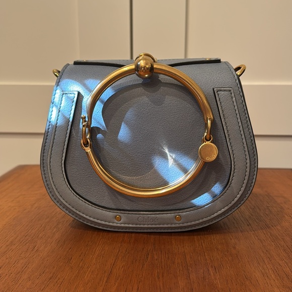 Chloe Nile Bag | Bracelet Bag | Light Blue - Picture 2 of 12